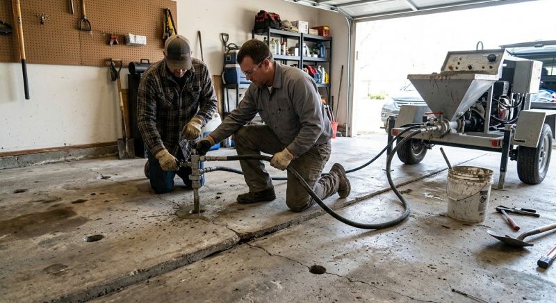 Concrete Leveling Service
