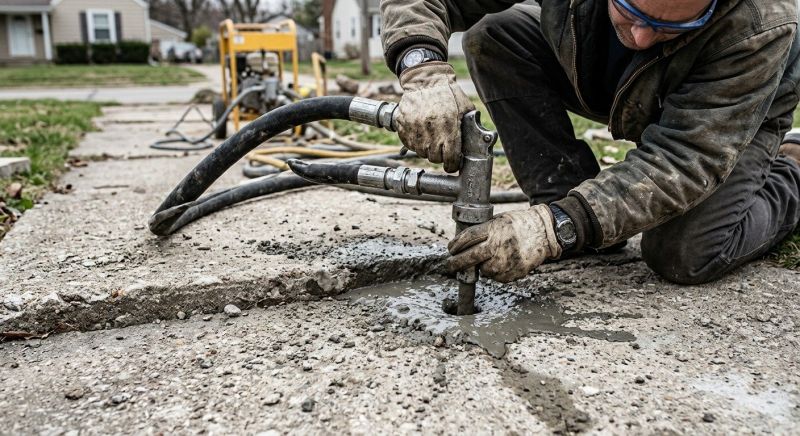 Concrete Poly Jacking in San Antonio, TX