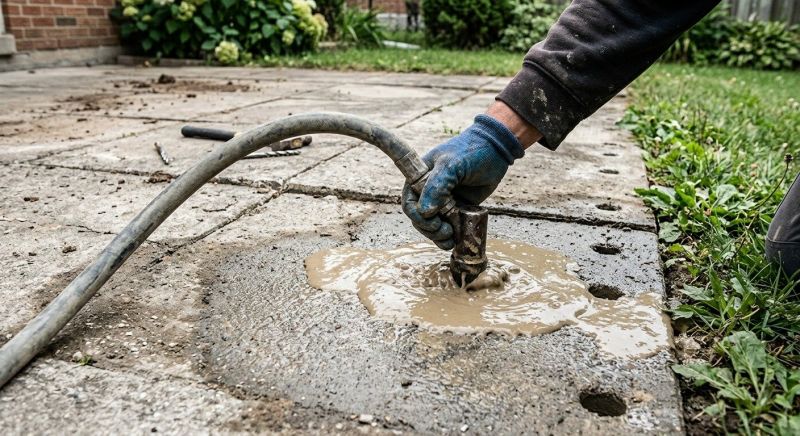 Sunken Patio Repair in Denver, CO